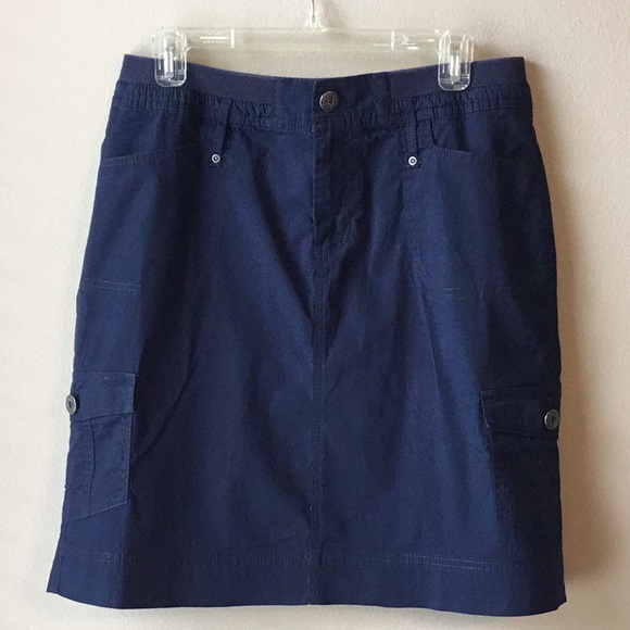Christopher & Banks Dresses & Skirts - Christopher & Banks Navy Cargo Skirt
